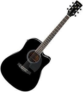 IBANEZ PF15ECE BK - Гитара электроакустическая шестиструнная