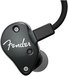 FENDER FXA6 Pro Metallic Black - Наушники вставные