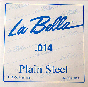 PS014 Отдельная стальная струна, 014, La Bella