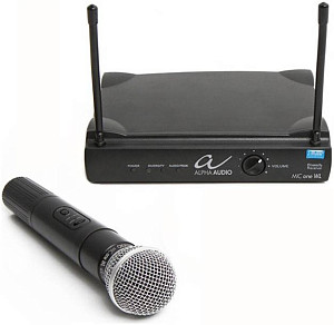 ALPHA AUDIO Mic one WL микрофонная радиосистема одноканальная, 4 пресетные...