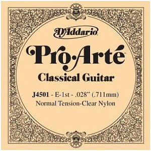 D'ADDARIO J4501 - Струна одиночная для классической гитары