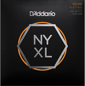 NYXL1046BT NYXL Комплект струн для электрогитары, Regular Light, 10-46, D'Addario 