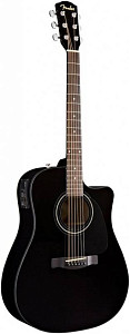 FENDER CD-60CE DREADNOUGHT BLACK - Гитара электроакустическая шестиструнная