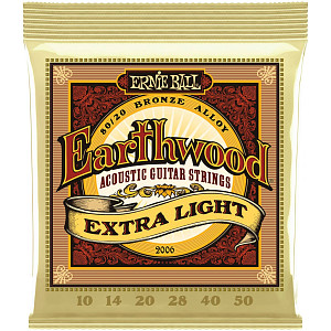 ERNIE BALL 2006 - Струны для акустической гитары Earthwood
