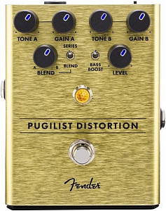 FENDER PUGILIST DISTORTION PEDAL педаль эффектов - дисторшн