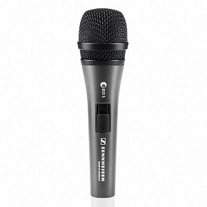 004514 E835-S Микрофон динамический, с выключателем, Sennheiser
