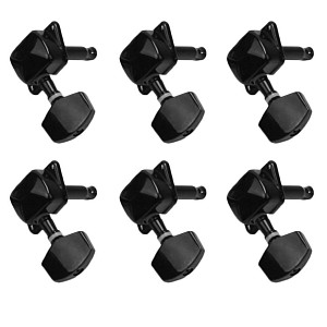 GSM (КГОп) BLACK - Комплект колков, 3+3. Цвет: черный.