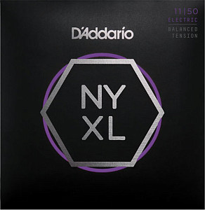 NYXL1150BT NYXL Комплект струн для электрогитары, сбаланс. натяж., никелированные, 11-50, D'Addario