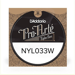 D'ADDARIO NYL033W - Струна одиночная для классической гитары