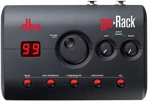 DBX goRack 2x2 PA - Спикер процессор