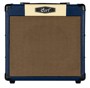 Cort CM15R-EU-DB CM Series Гитарный комбоусилитель, синий, 15Вт