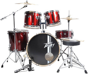 PEAVEY PV 5PC Drum Set Wine Red - Ударная установка акустическая