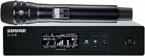 SHURE QLXD24E/K8B G51 вокальная радиосистема с ручным передатчиком KSM8,...