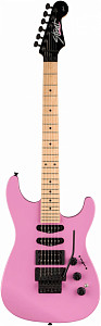 FENDER LTD ED HM STRAT MN FLASH PINK электрогитара, цвет розовый