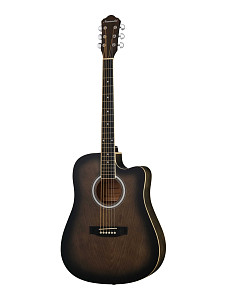 Naranda HS-4140-TBS Акустическая гитара, с вырезом, коричневый санберст