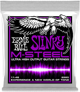ERNIE BALL 2920 M-Steel Slinky Power 11-48 - Струны для электрогитары