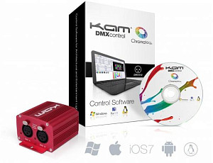 KAM DMX Pro Player - Программа