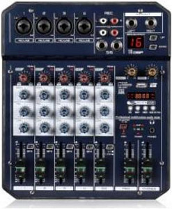 LAUDIO T6-LAudio Микшерный пульт, 5 каналов, LAudio