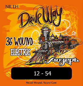 NR-EH Drive Way Комплект струн для электрогитары, Extra Heavy, 12-54, никель, Мозеръ
