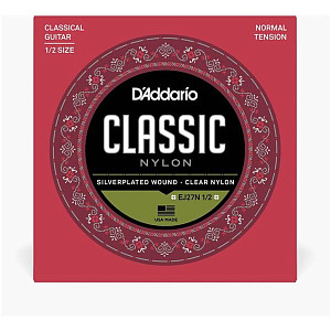 D'ADDARIO EJ27N 1/2 - Струны для классической гитары 1/2, Normal Tension