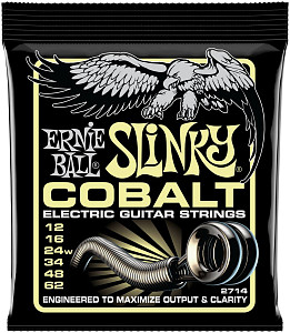 ERNIE BALL 2714 Cobalt Slinky Mammoth 12-62 - Струны для электрогитары