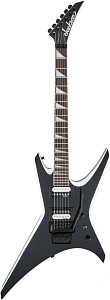 JACKSON JS32 WR, AH FB - BLACK W/WHITE BEVELS электрогитара, цвет черный...