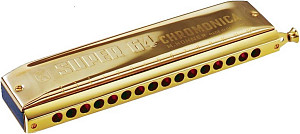HOHNER Super 64C 7583/64 C gold - Губная гармоника хроматическая