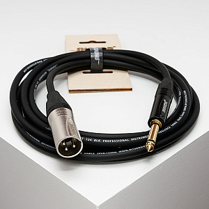 IC124-XMJM-1,5m Кабель инструментальный, XLRM-6.35мм моно, 1.5м, SHNOOR
