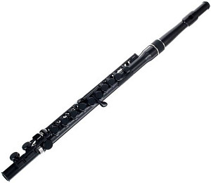 NUVO Student Flute - Black флейта, студенческая модель, материал - пластик,...