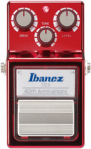 IBANEZ TS940TH педаль овердрайв Tube Screamer, цвет - красный