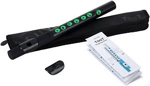 NUVO TooT (Black/Green) блок-флейта TooT, материал - пластик, цвет - чёрный/зелёный,...