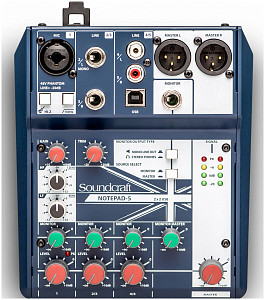 SOUNDCRAFT Notepad-5 - Микшерный пульт