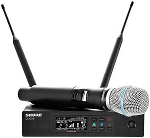 SHURE QLXD24E/B58 G51 вокальная радиосистема с ручным передатчиком BETA58,...