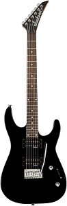JACKSON JS12 DK, AH FB, 24 Ft, BLK электрогитара, цвет черный