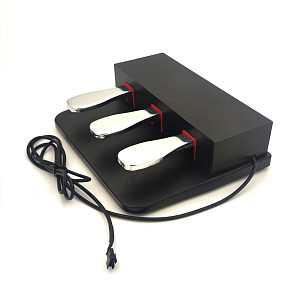 TRINITY by UNIQKEYS NTP-01B Педаль тройная для цифрового пианино Nux NPK, черная