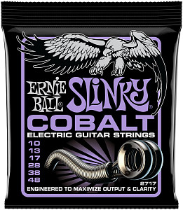 ERNIE BALL 2717 Cobalt Slinky Ultra 10-48 - Струны для электрогитары