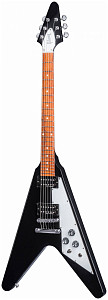 GIBSON Flying V T 2017 Ebony + Кейс - Электрогитара