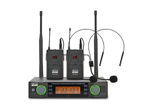 XLine MD-272B - Радиосистема c двумя поясными передатчиками и головными гарнитурами