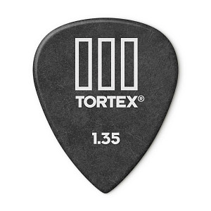 DUNLOP 462P1.35 Tortex III Медиаторы 12шт, толщина 1,35мм