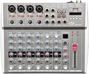 SVS AUDIOTECHNIK AM-8 DSP Микшерный пульт аналоговый, 8-канальный, 24 DSP...