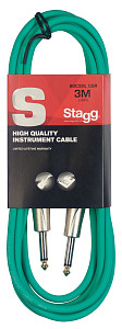 Stagg SGC3DL CGR - Гитарный кабель, jack-jack