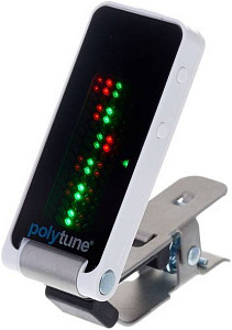 TC Electronic PolyTune Clip Black полифонический тюнер-прищепка, цвет черный