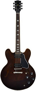 GIBSON 2018 MEMPHIS ES-335 SATIN WALNUT - Гитара полуакустическая