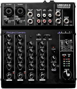 ART USBMIX6 - Микшерный пульт