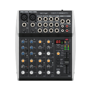 BEHRINGER XENYX 1002SFX - аналоговый микшер премиум-класса, 10 каналов