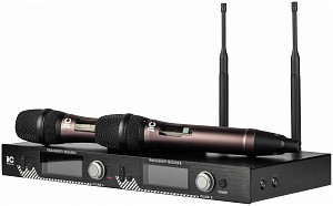 ITC T-521UH - радиосистема UHF двухканальная с двумя ручными микрофонами....