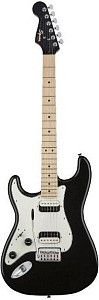 FENDER SQUIER Squier Contemporary Stratocaster HH Left-Handed, Maple Fingerboard, Black Metallic - Электрогитара