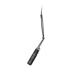 BEHRINGER HM50 BK - подвесной конденсаторный микрофон, 50 Гц - 18 кГц, 200 Ом, мини-XLR
