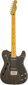 FENDER MODERN PLAYER TELECASTER THINLINE DELUXE Transparent Black - Электрогитара