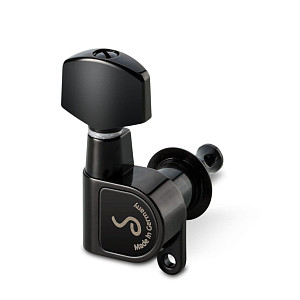 Schaller M6 180 Black - Комплект одиночной колковой механики, черный